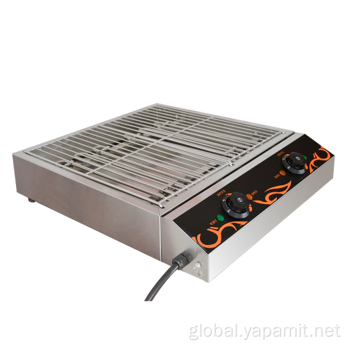 Electric BBQ Grill Double Smokeless Stainless Steel Electric Barbecue Grill Manufactory